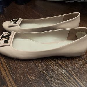 Size 7.5 Tory Burch patent flats, rarely worn